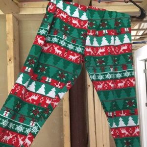 christmas leggings